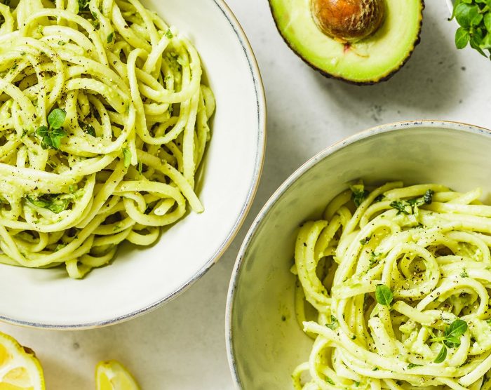 top-view-pasta-with-organic-moringa-powder